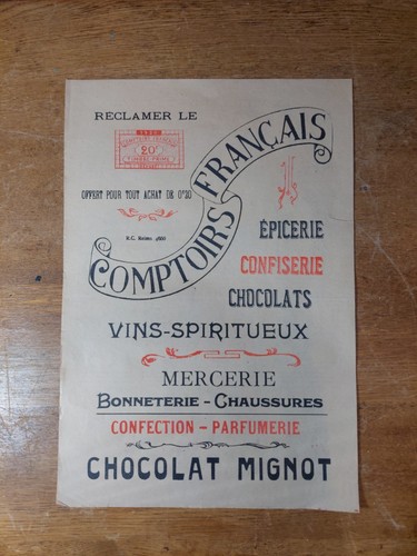 Antique french 1928 comptoirs - antique,