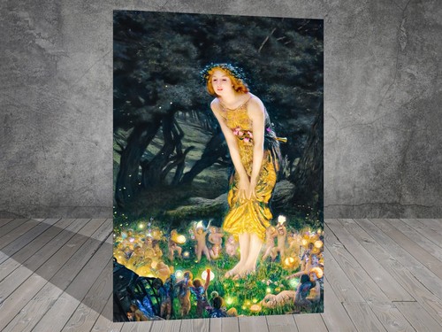 Edward robert hughes midsummer - hughes,