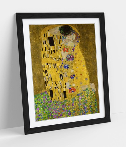 Gustav klimt the kiss framed - gustav,