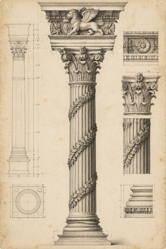 Neoclassical column - neoclassical,