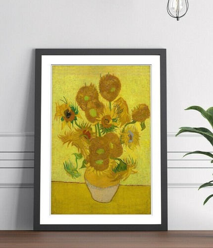 Van gogh sunflowers framed - gogh,