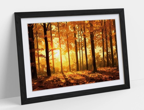 Beautiful golden autumn - golden, forest