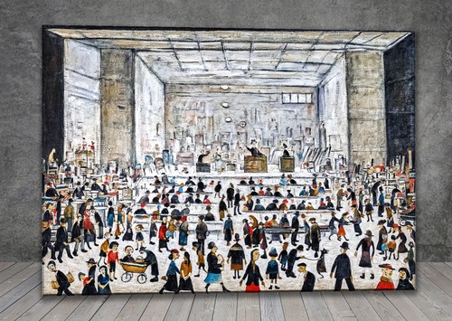 Lowry the auction canvas - l.,