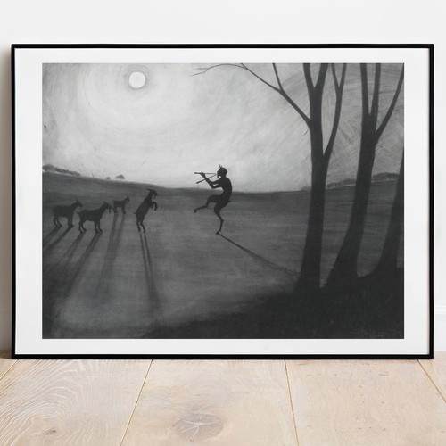 Leon spilliaert print faun - spilliaert,