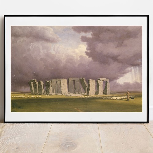 Turner stonehenge stormy - turner, day