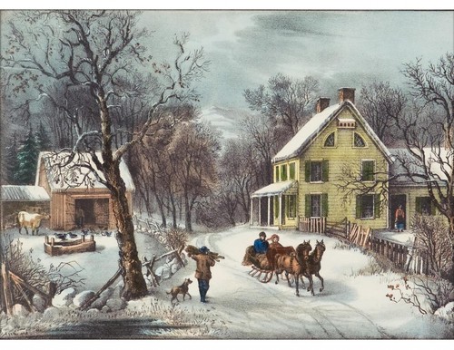 American homestead winter - american,