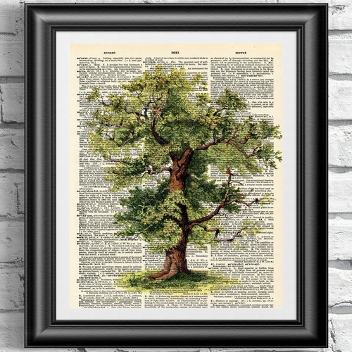 Dictionary art print - , on